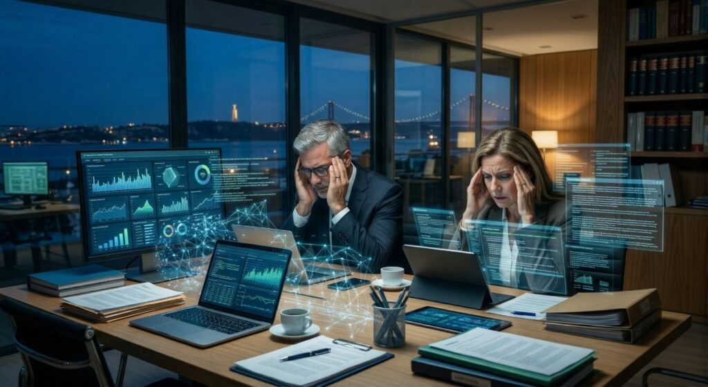 O Stress Tecnológico nos Escritórios de Advocacia: Como a IA Afeta o Bem-estar dos Juristas